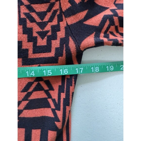 Volcom Women’s Southwestern Aztec Print Waterfall Open Front Cardigan Size XS-S - Picture 8 of 9